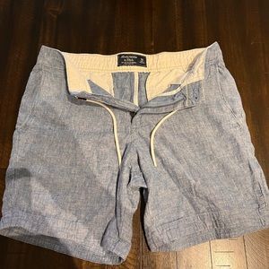 Abercrombie and Fitch. Chambray shorts. Women’s size extra small.